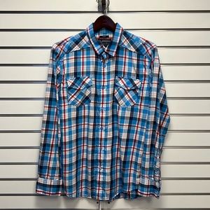 American Rag mens button down shirt size Large